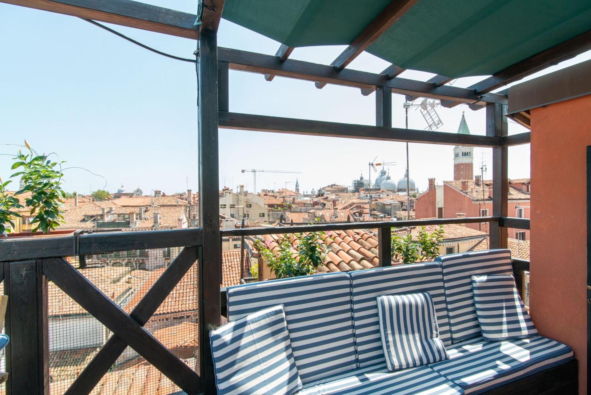 Penthouse With Rooftop Terrace And 360 Views Of Venice - Venice5Th ภายนอก รูปภาพ